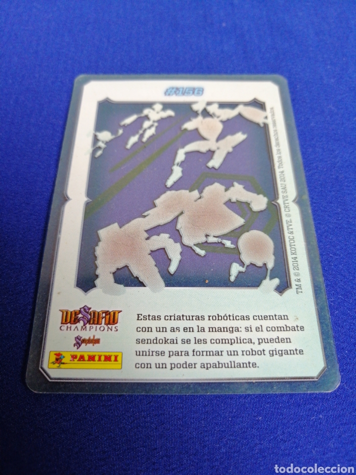 Trading cards: DESAF&Iacute;O CHAMPIONS 156 - Foto 2