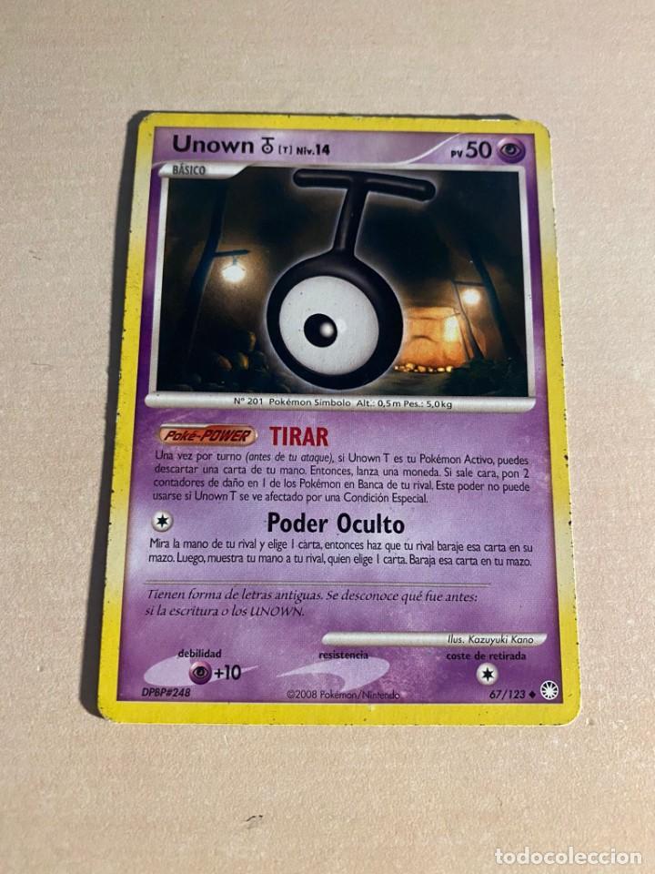 Sammelkarten: UNOWN (T) - Tesoros Misteriosos - Pokemon Trading Card/Carta