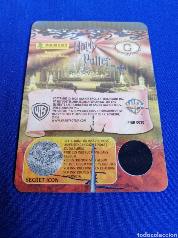 Trading cards: HARRY POTTER G - Foto 1