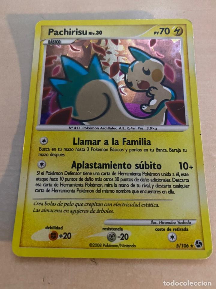 Cartas Colecion&aacute;veis: PACHIRISU - Grandes Encuentros - Pokemon Trading Card/Carta