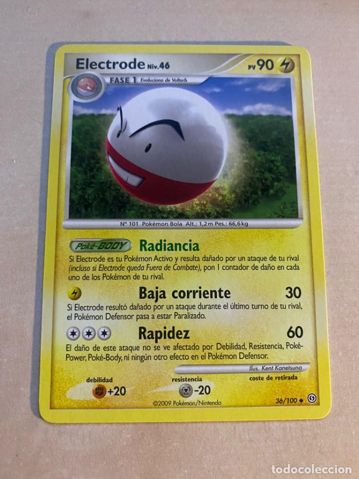 Cartas Colecion&aacute;veis: ELECTRODE - Frente Tormentoso - Trading Card/Carta
