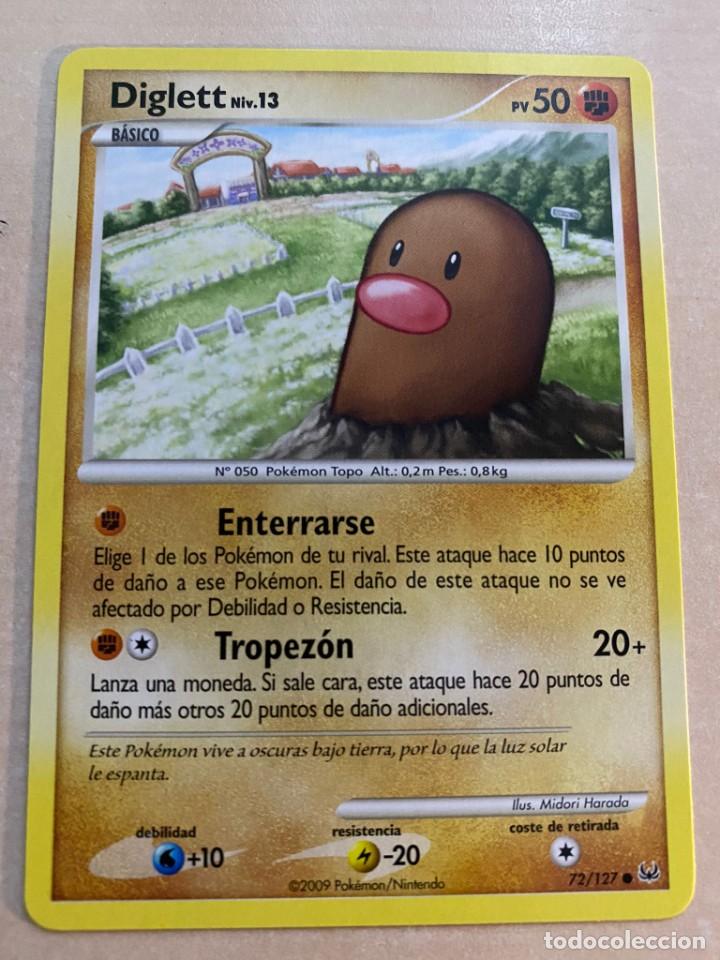 Sammelkarten: DIGLETT - Platino - Trading Card/Carta