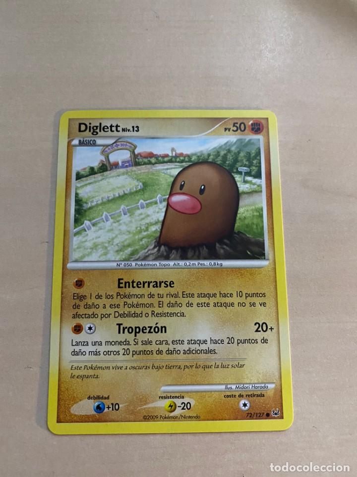 Trading cards: DIGLETT - Platino - Trading Card/Carta