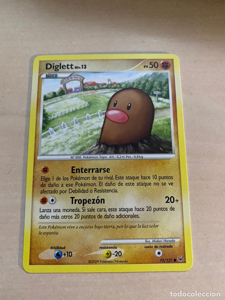 Sammelkarten: DIGLETT - Platino - Trading Card/Carta