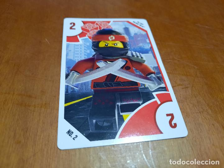 Cartes &agrave; &Eacute;changer: CARTA 2 ROJO. LEGO. TOYS R US. BUEN ESTADO. SIN USO.