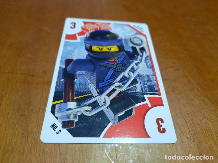 Figurine Collezionabili: CARTA 3 ROJO. LEGO. TOYS R US. BUEN ESTADO. SIN USO. DIFICIL
