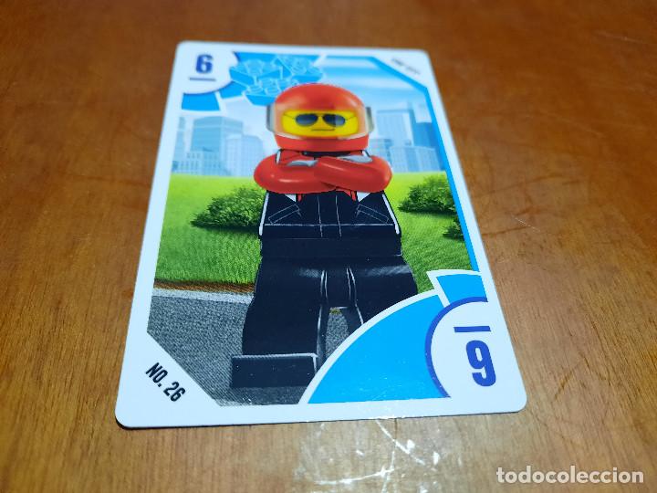 Cartas Colecion&aacute;veis: CARTA 6. AZUL. LEGO. TOYS R US. BUEN ESTADO. SIN USO. DIFICIL
