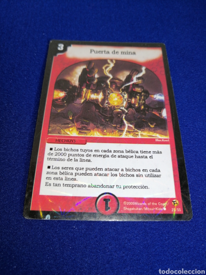 Trading cards: DUEL MASTERS CARTA PUERTA DE MINA - Foto 1