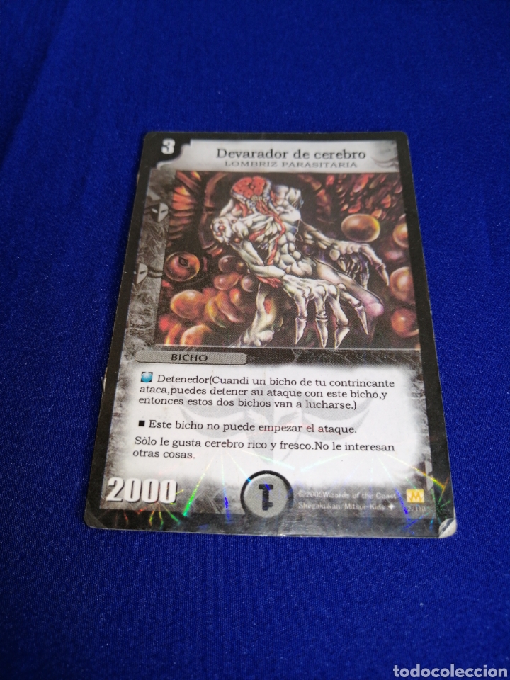 Trading cards: DUEL MASTERS CARTA DEVARADOR DE CEREBRO - Foto 1