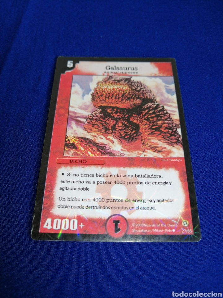 Trading cards: DUEL MASTERS CARTA GALSAURUS - Foto 1