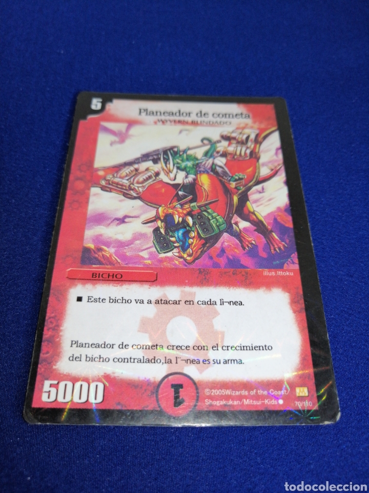 Trading cards: DUEL MASTERS CARTA PLANEADOR DE COMETA - Foto 1