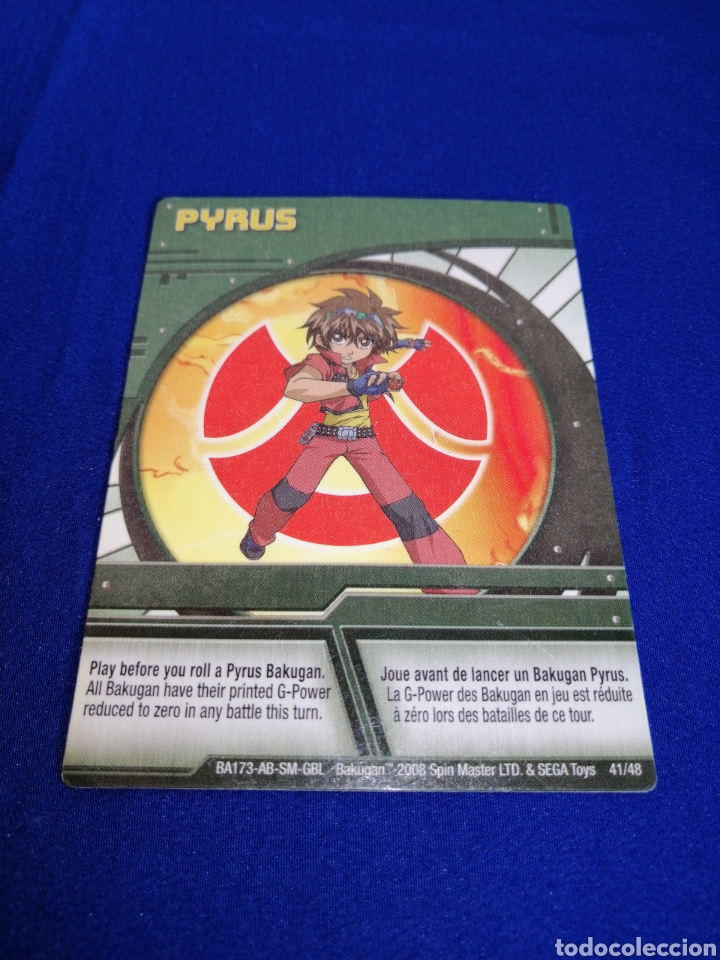 Trading cards: BAKUGAN 2008 PYRUS - Foto 1