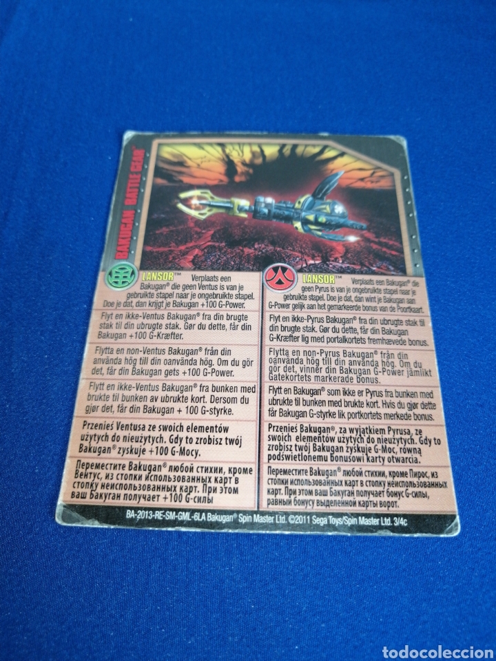 Trading cards: BAKUGAN 2013 BAKUGAN BATTLE GEAR - Foto 1