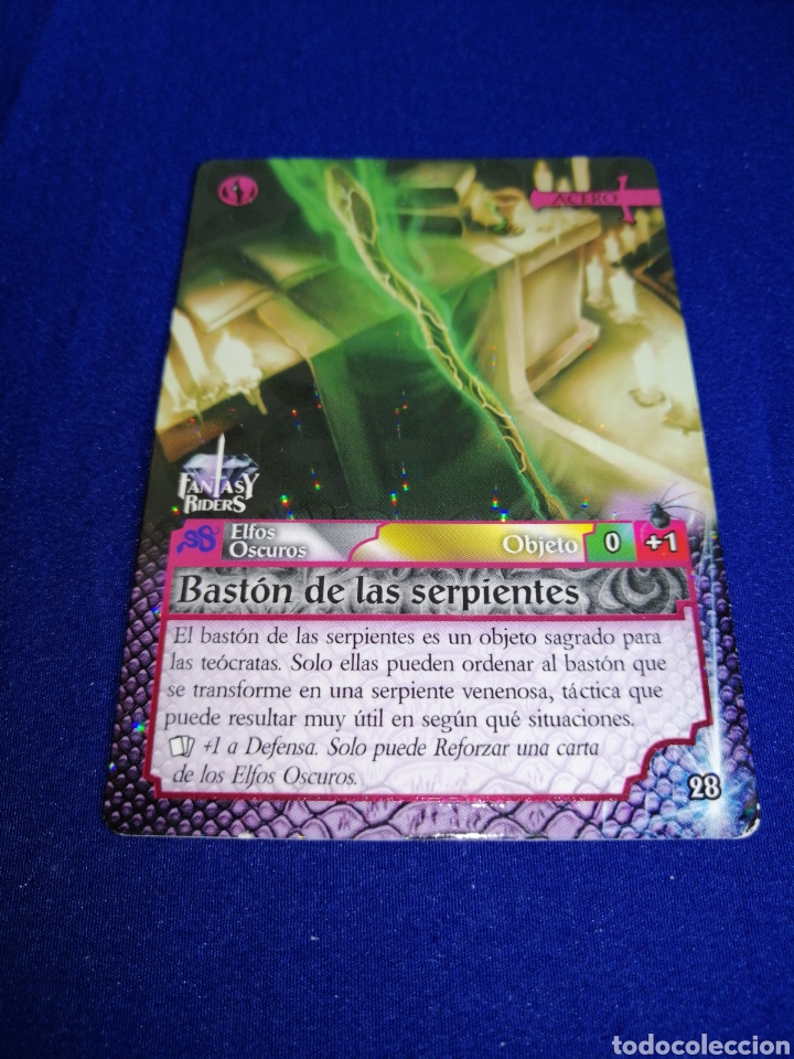 Trading cards: FANTASY RIDERS 2019 BAST&Oacute;N DE SERPIENTES 28 - Foto 1