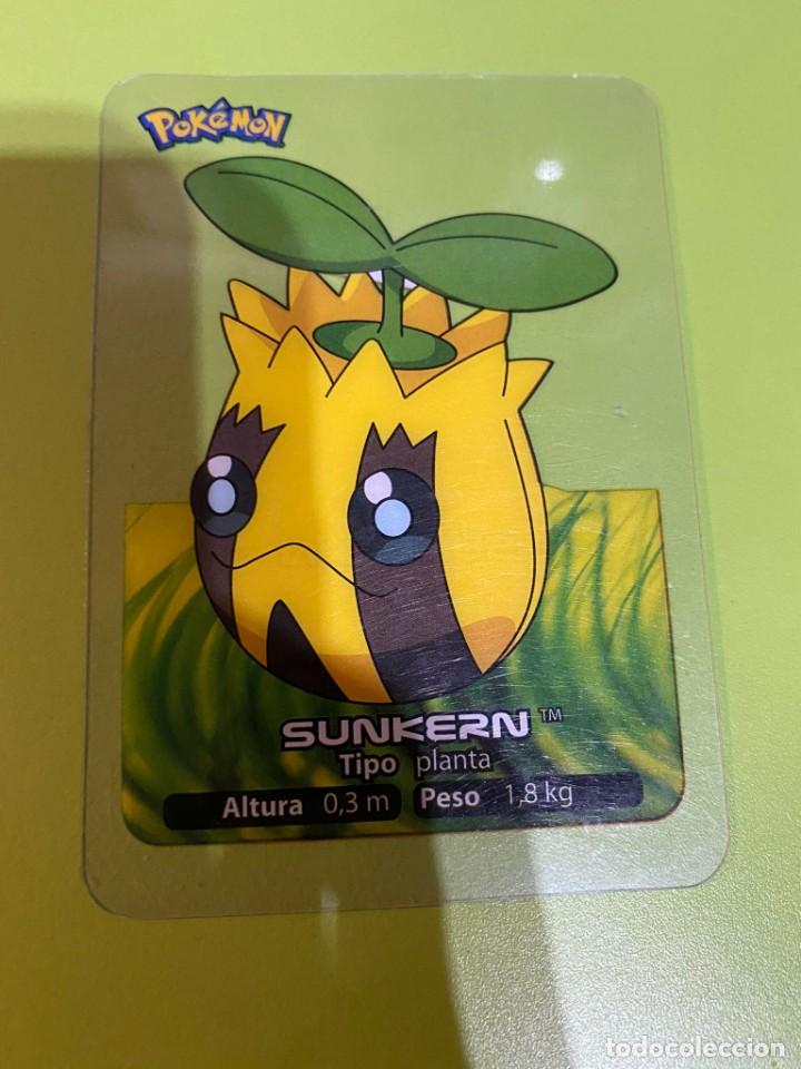 Trading Cards: CROMO LAMINCARD POK&Eacute;MON N&ordm; 37 LAMINCARDS EDIBAS: SUNKERN