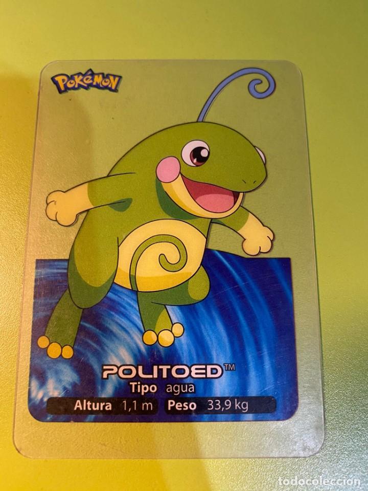 Trading Cards: CROMO LAMINCARD POK&Eacute;MON N&ordm; 32 LAMINCARDS EDIBAS: POLITOED