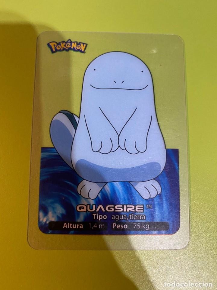Trading cards: CROMO LAMINCARD POK&Eacute;MON N&ordm; 41 LAMINCARDS EDIBAS: QUAGSIRE