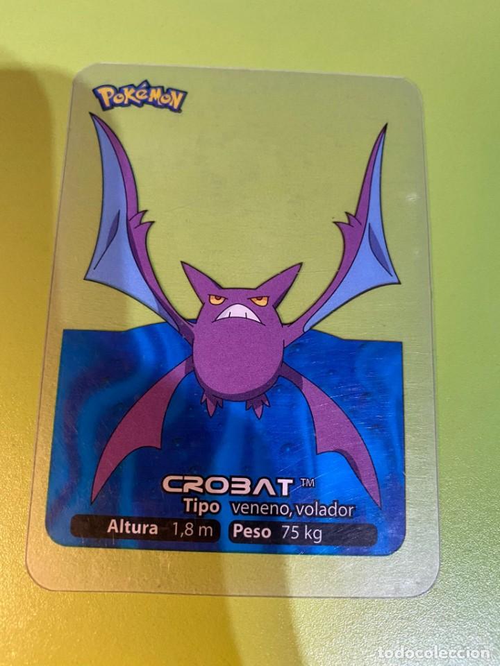 Sammelkarten: CROMO LAMINCARD POK&Eacute;MON N&ordm; 18 LAMINCARDS EDIBAS:CROBAT