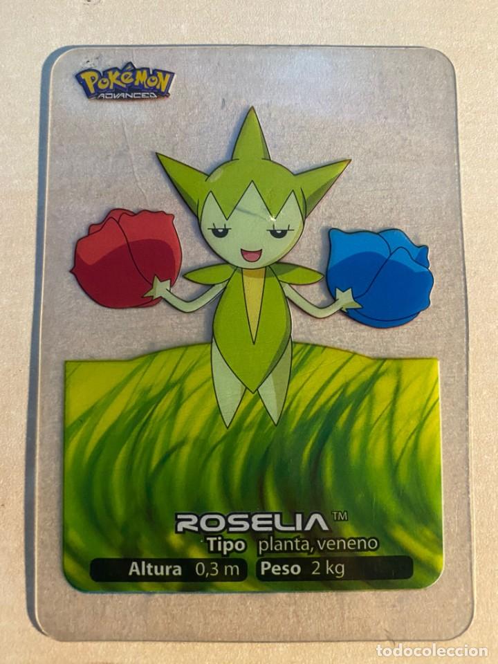 Trading Cards: CROMO LAMINCARD POK&Eacute;MON N&ordm; 75 LAMINCARDS EDIBAS: ROSELIA
