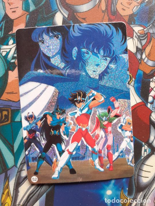 Cartas Colecion&aacute;veis: LOS CABALLEROS DEL ZODIACO I CAVALIERI DELLO ZODIACO SAINT SEIYA LASER CARD 52