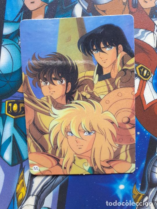 Trading Cards: LOS CABALLEROS DEL ZODIACO I CAVALIERI DELLO ZODIACO SAINT SEIYA LASER CARD 55