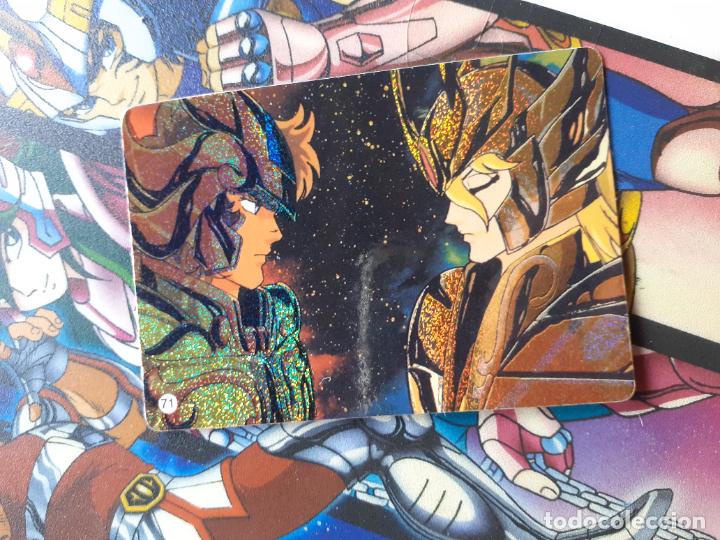 Trading Cards: LOS CABALLEROS DEL ZODIACO I CAVALIERI DELLO ZODIACO SAINT SEIYA LASER CARD 71