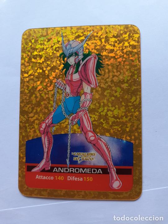 Cartas Colecion&aacute;veis: LOS CABALLEROS DEL ZODIACO I CAVALIERI DELLO SAINT SEIYA LAMINCARDS EDIBAS 129