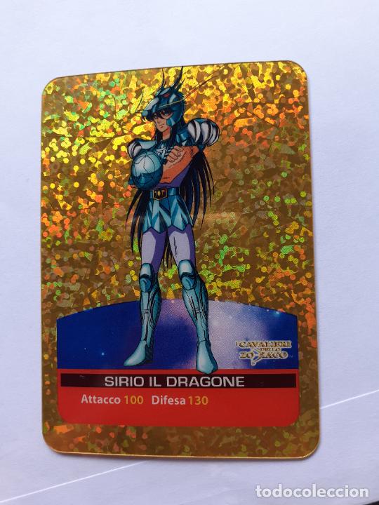 Cartas Colecion&aacute;veis: LOS CABALLEROS DEL ZODIACO I CAVALIERI DELLO SAINT SEIYA LAMINCARDS EDIBAS 136