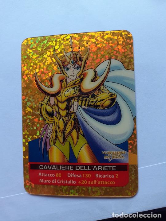 Trading Cards: LOS CABALLEROS DEL ZODIACO I CAVALIERI DELLO SAINT SEIYA LAMINCARDS EDIBAS 138