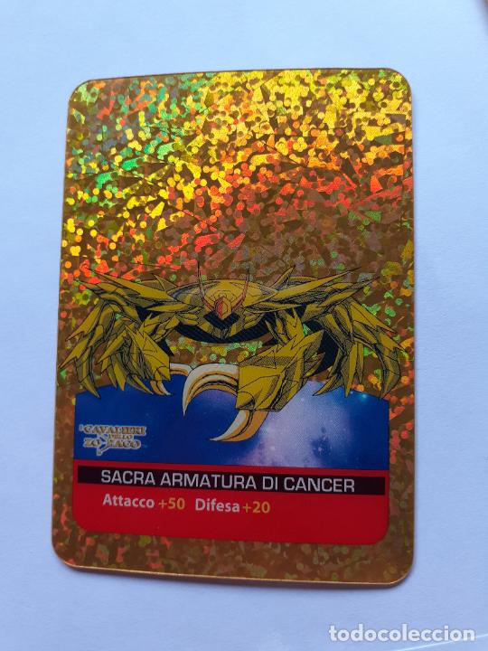 Cartas Colecion&aacute;veis: LOS CABALLEROS DEL ZODIACO I CAVALIERI DELLO SAINT SEIYA LAMINCARDS EDIBAS 154