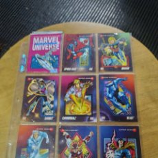 Trading Cards: MARVEL UNIVERSE 1992 LOTE DE 129 TRADING CARDS (SKYBOX). Lote 245211535