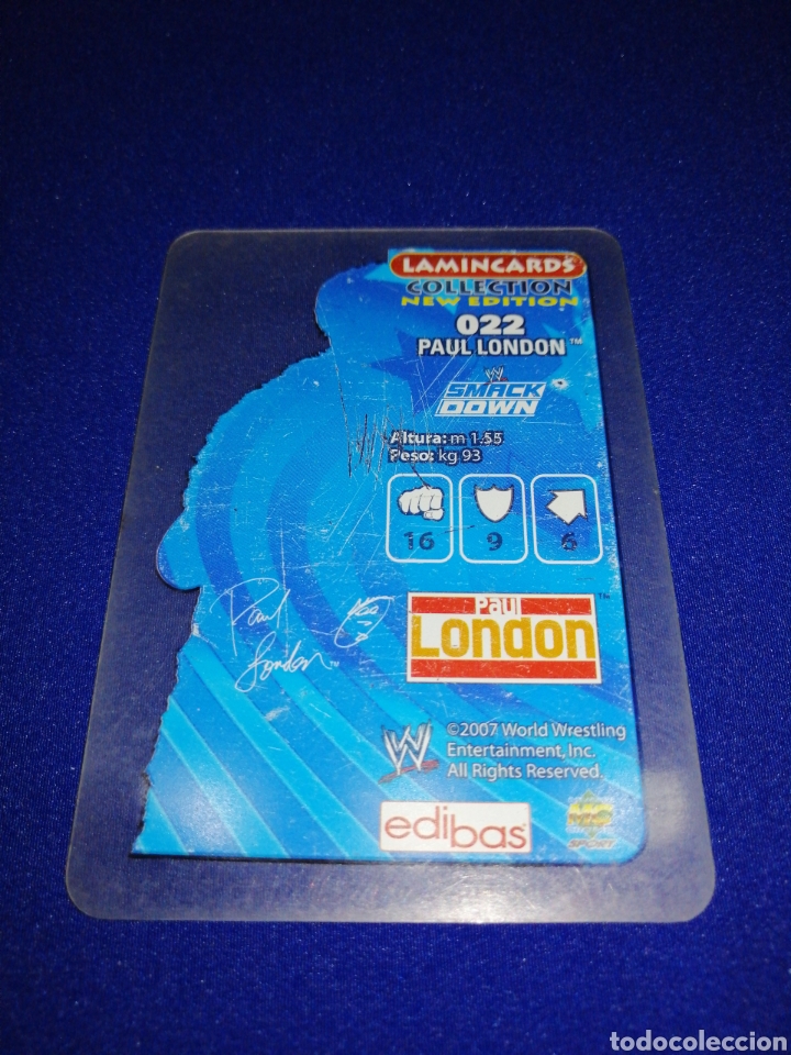 Trading cards: SMACK DOWN NUMERO 22 A&Ntilde;O 2007 - Foto 2