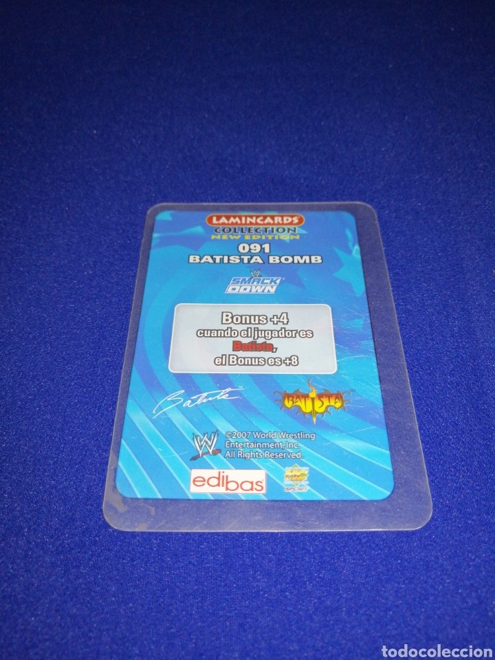 Trading cards: SMACK DOWN NUMERO 91 A&Ntilde;O 2007 - Foto 2