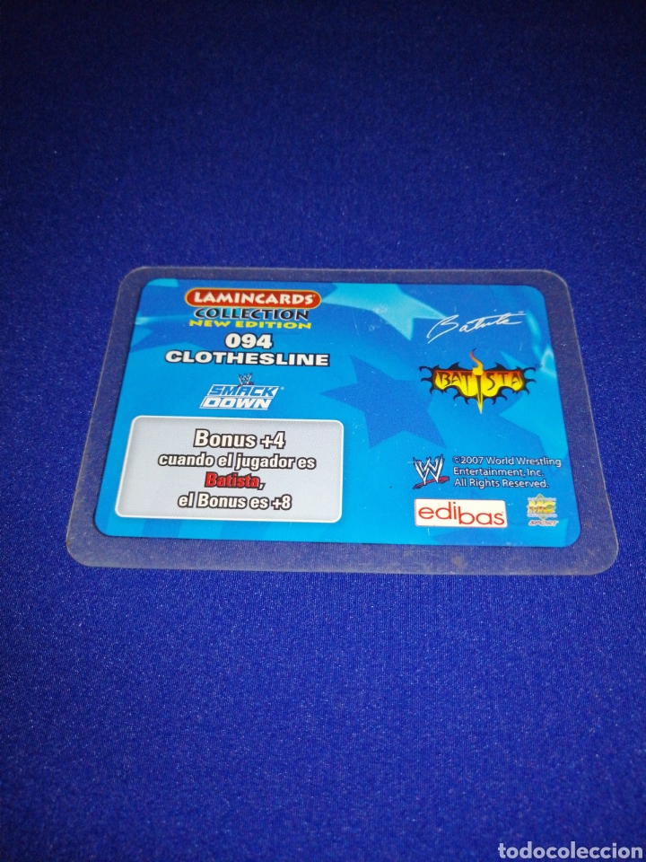 Trading cards: SMACK DOWN NUMERO 94 A&Ntilde;O 2007 - Foto 2