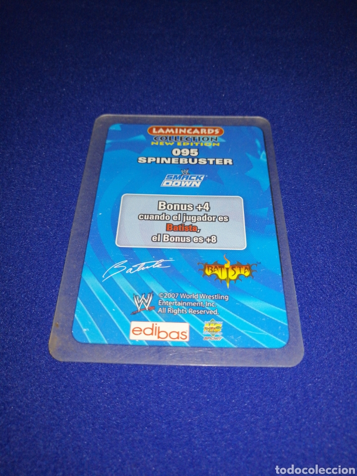 Trading cards: SMACK DOWN NUMERO 95 A&Ntilde;O 2007 - Foto 2