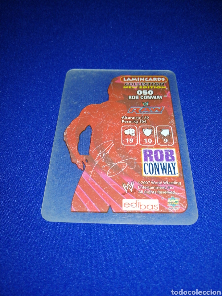Trading cards: RAW NUMERO 50 A&Ntilde;O 2007 - Foto 2