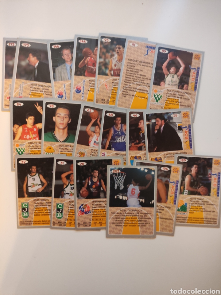 Trading cards: MUNDI CROMO ACB 95 - Foto 2