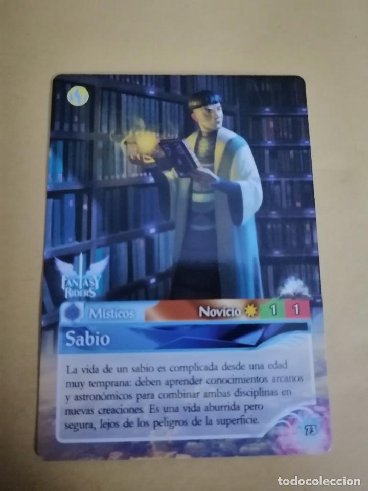 Trading cards: FANTASY RIDERS (PANINI 2018) - N&ordm; 73 SABIO - Foto 1