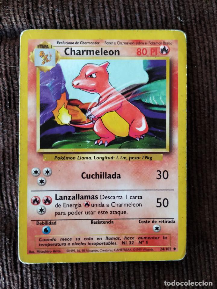 carta lamincard pokemon charmeleon 1999 - 24/10 - Buy Antique trading cards  on todocoleccion
