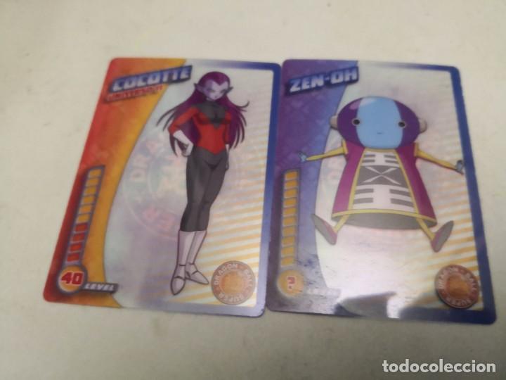 Sammelkarten: 2 cartas colecci&oacute;n PANINI - TRADING CARD DRAGON BALL