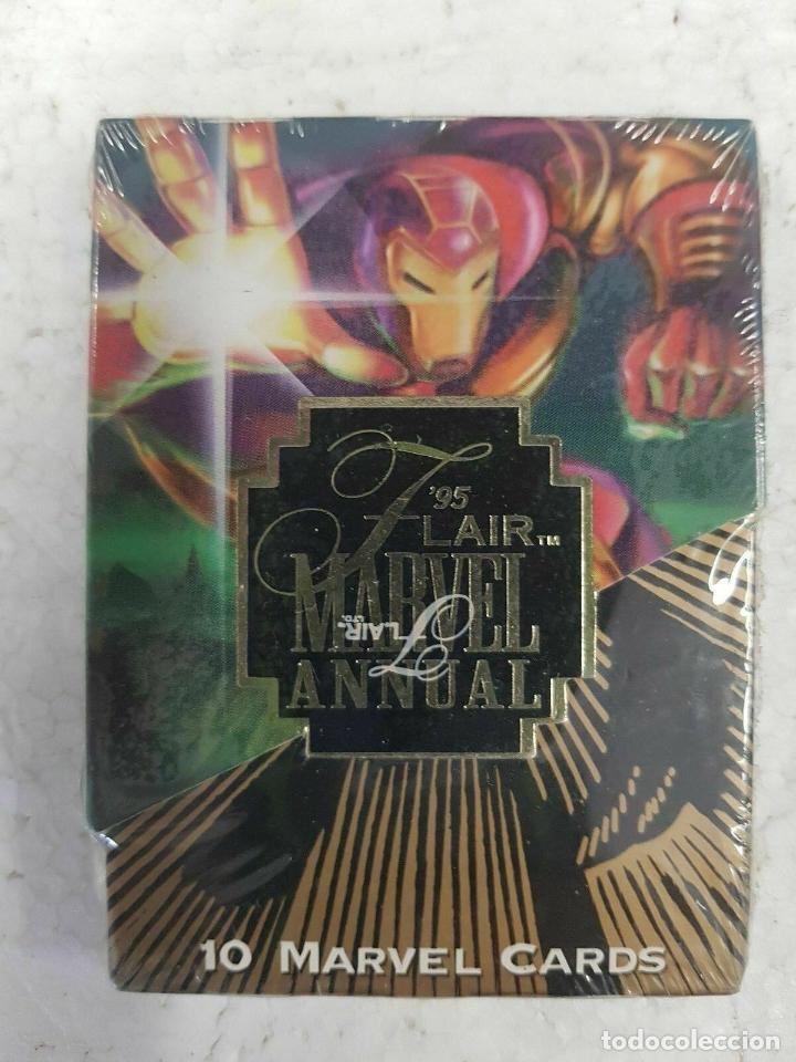Trading cards: card marvel 1995 Fleer Flair Marvel Annual Pack - upper deck - Upper deck - Foto 12