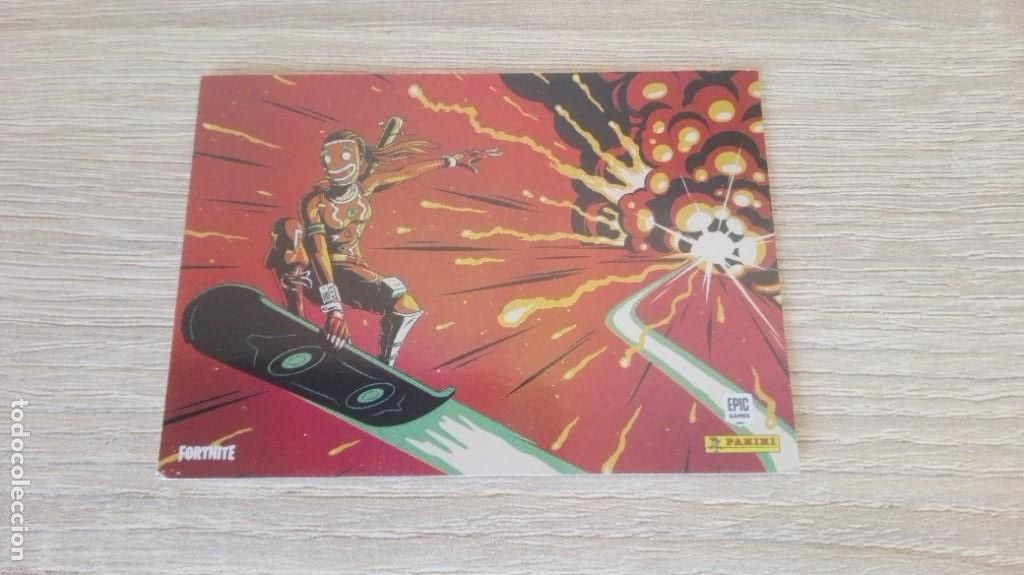 Trading Cards: TRADING CARD-CARTA BRILLANTE N&ordm; 289 BOOST ! -FORTNITE RELOADED-EPIC GAMES-PANINI-A&Ntilde;O 2020.