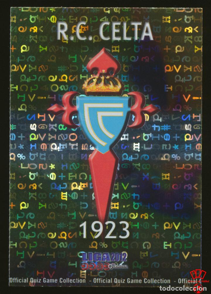 Trading Cards: #817. ESCUDO (Brillo Letras) - RC Celta de Vigo 2011/2012 - Mundicromo Liga Card/Cromo 11/12