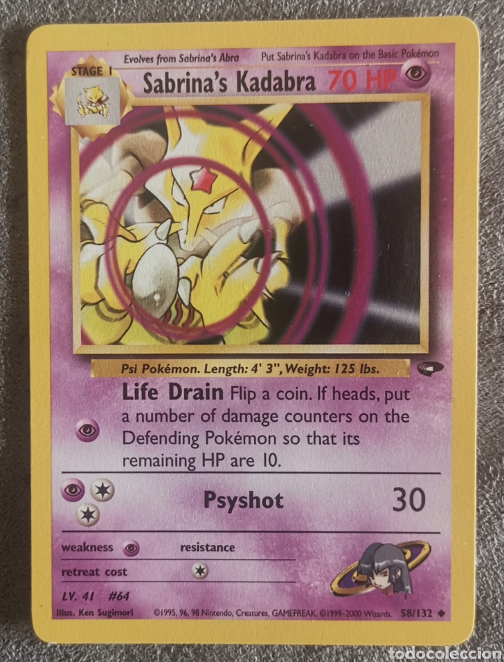 carta sabrina's kadabra 58/132 - trading card p - Buy Antique trading cards on todocoleccion carta sabrina's kadabra 58/132 - trading card p - Buy Antique trading cards on todocoleccion