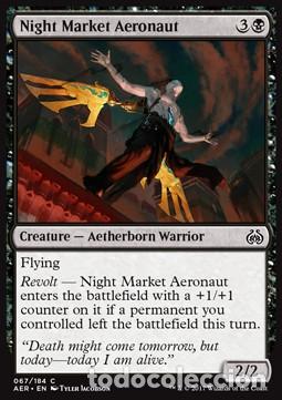 Trading Cards: Carta MTG-Aeronauta del Mercato Notturno-AER - Magic The Gathering