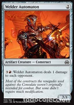Trading Cards: Carta MTG-Automa Saldatore-AER - Magic The Gathering