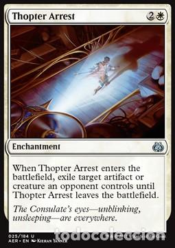 Trading Cards: Carta MTG-Arresto dei Totteri-AER - Magic The Gathering