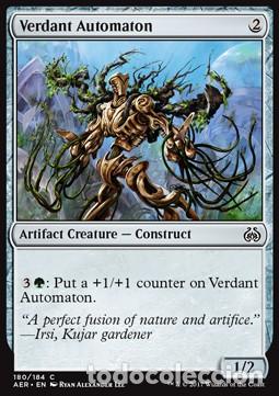 Trading Cards: Carta MTG-Automa Verdeggiante-AER - Magic The Gathering