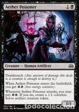 Trading Cards: Carta MTG-Avvelenatrice d'Etere-AER - Magic The Gathering