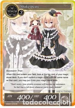 Trading cards: Shakespeare- FOW -VIN01-EN-NM-foil - FOW